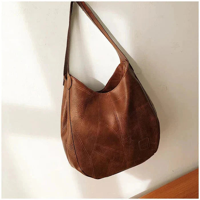 Sac à main en cuir vintage