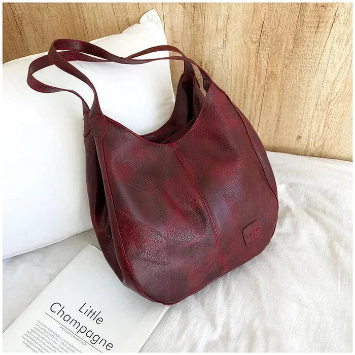 Sac à main en cuir vintage