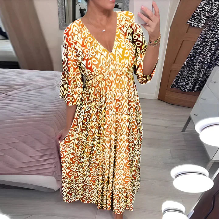 Frieda | Robe d'été légère avec décolleté en V