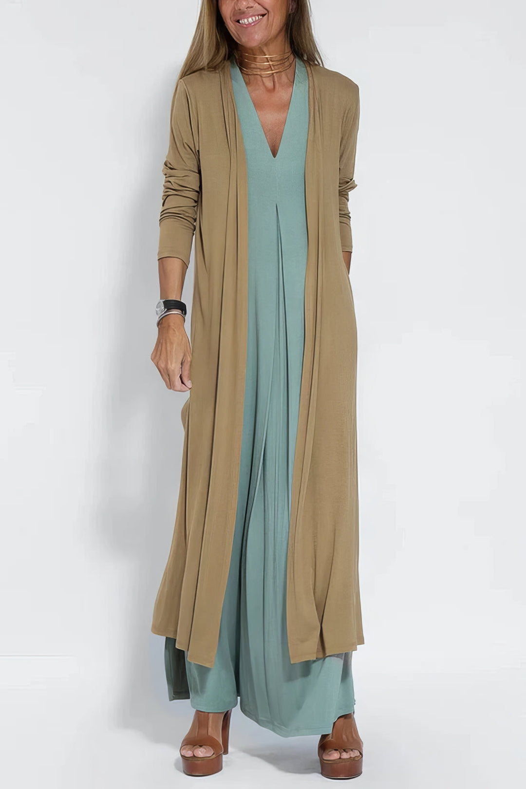 Claire | Robe longue élégante