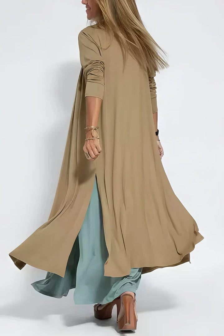 ELISE | Robe Longue Élégante avec Cardigan Offert